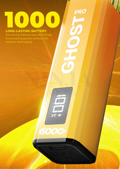 Vapes Bar Ghost Pro 6000+ Puffs Vape Kit