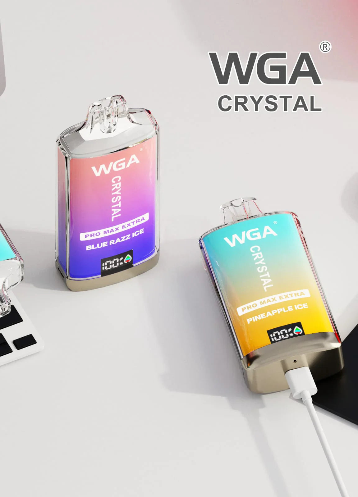 WGA Crystal Pro Max 15000 Puffs Disposable Vape Box of 10